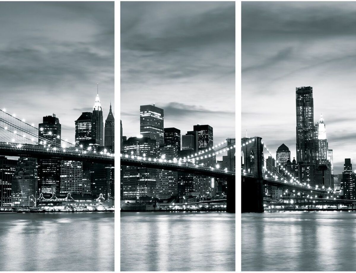 Bild 1 von Wand Deko Skyline