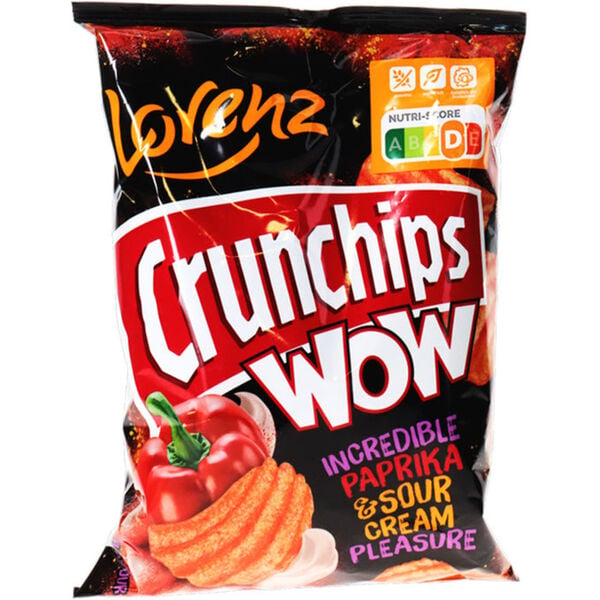 Bild 1 von Lorenz 2 x Crunchips WOW Paprika & Sour Cream