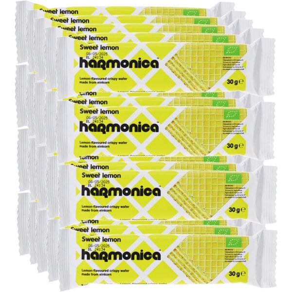 Bild 1 von Harmonica BIO Waffelkeks Zitrone, 20er Pack