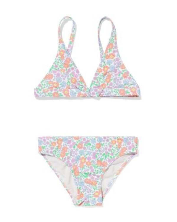 Bild 1 von Kinder-Bikini, Blumen bunt