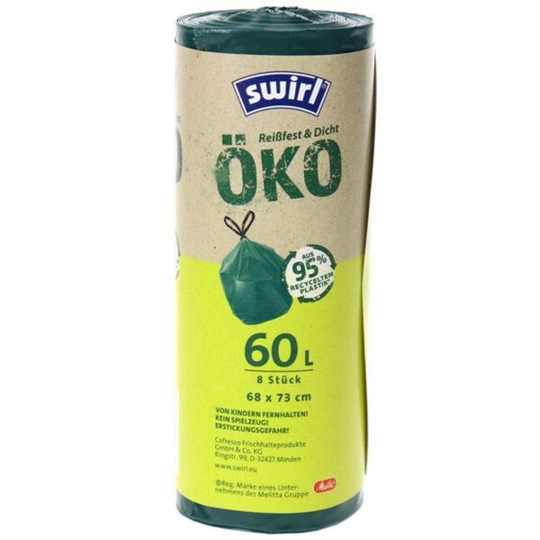 Bild 1 von Swirl Öko-Müllbeutel 60L