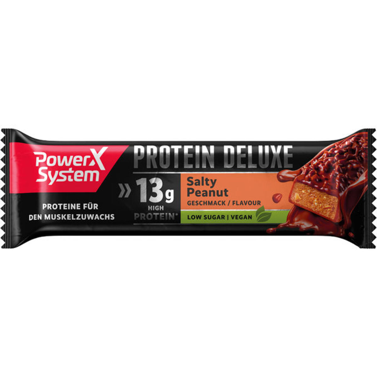 Bild 1 von Power System 2 x Proteinriegel Salty Peanut vegan