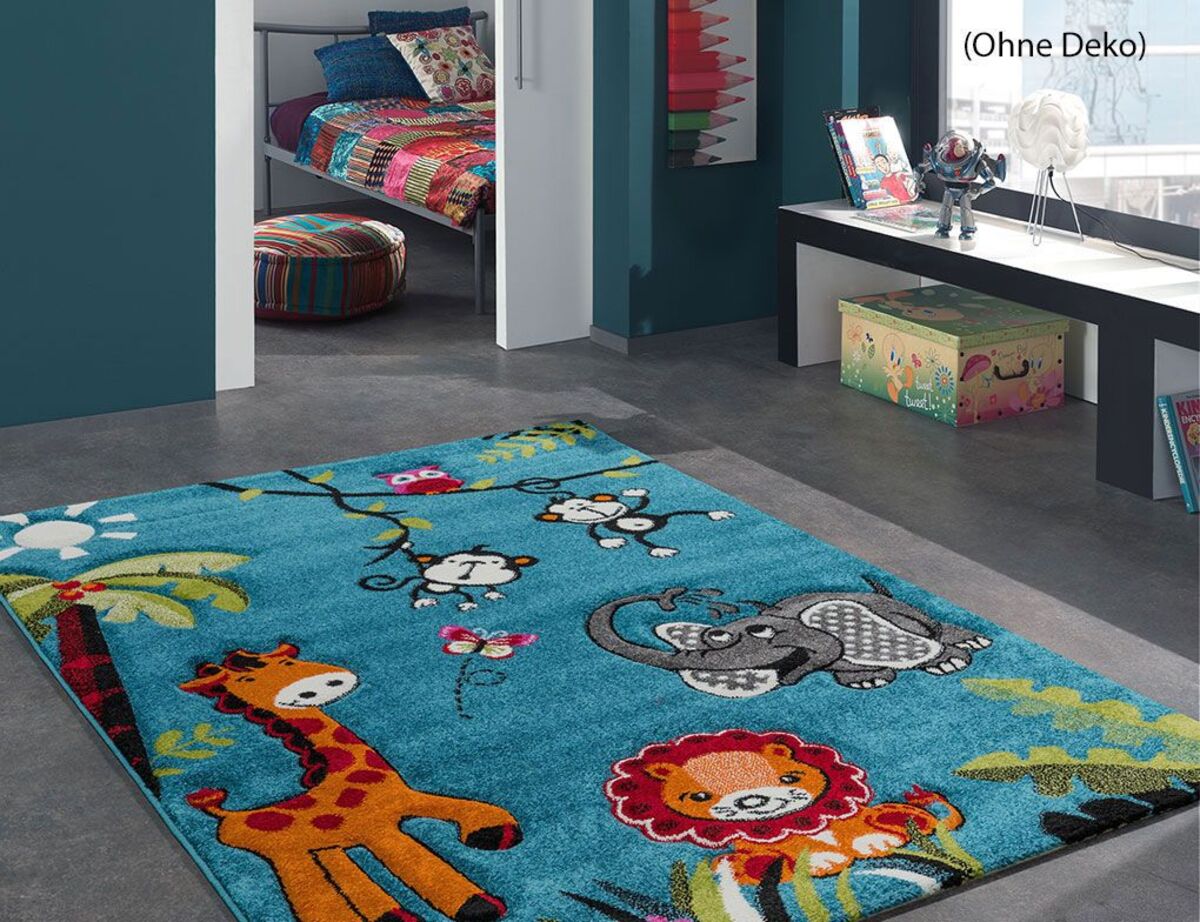 Bild 3 von Kinderteppich Dschungel