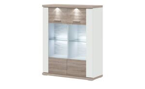 Highboard   Toulon ¦ holzfarben ¦ Maße (cm): B: 106 H: 131 T: 42 Kommoden & Sideboards > Highboards - Sconto