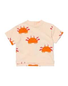 Baby-T-Shirt pfirsich