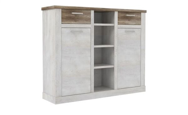 Bild 1 von Highboard  Duro ¦ holzfarben ¦ Maße (cm): B: 160 H: 128 T: 41 Regale > Aktenregale - Sconto