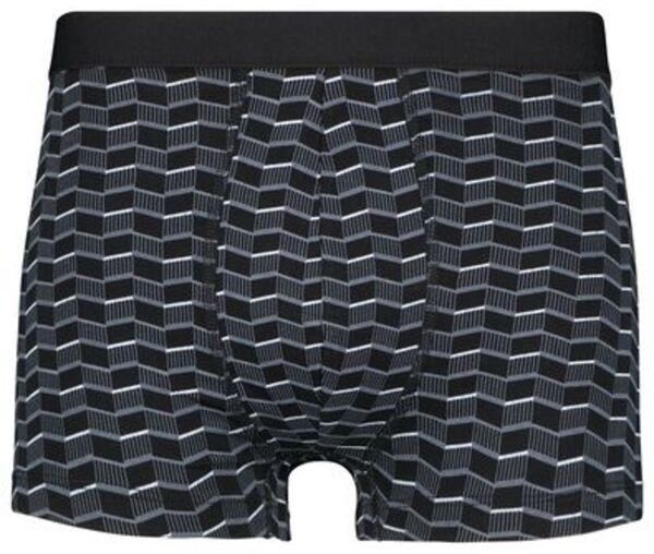 Bild 1 von 3er-Pack Herren-Boxershorts, kurz, Baumwolle/Elasthan graumeliert