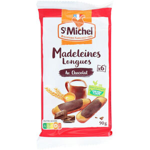St. Michel Madeleines Longues Au Chocolat