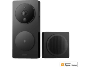 AQARA Smart Video Doorbell G4 Türklingel, Black