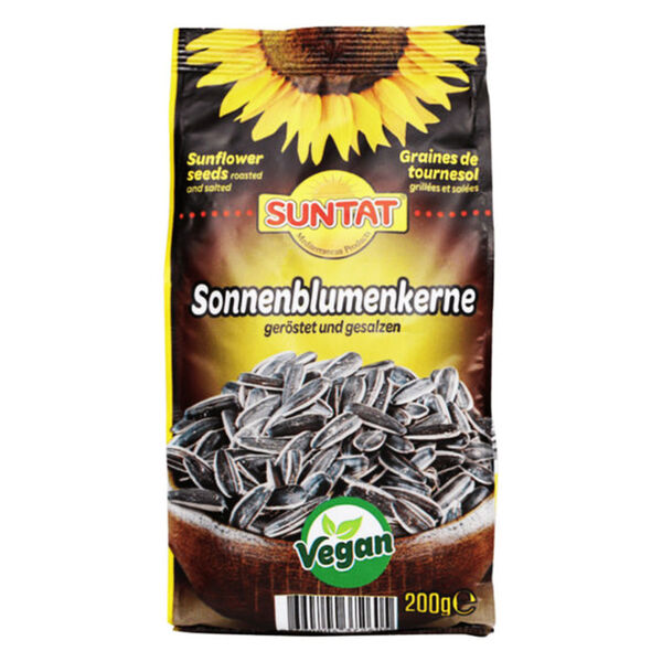 Bild 1 von Suntat Schwarze Sonnenblumenkerne geröstet & gesalzen