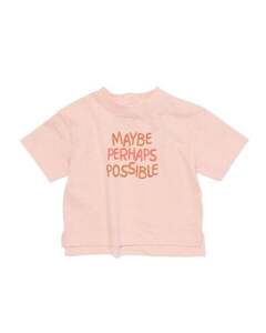 Baby-T-Shirt, Maybe pfirsich