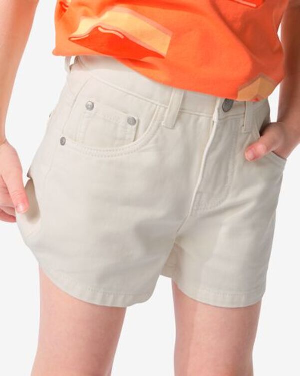 Bild 4 von kurze Kinder-Hose eierschalenfarben