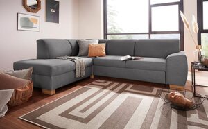 DOMO collection Ecksofa Incanto L-Form, wahlweise mit Bettfunktion