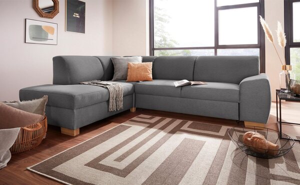 Bild 1 von DOMO collection Ecksofa Incanto L-Form, wahlweise mit Bettfunktion