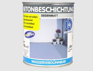 Betonbeschichtung seidenmatt