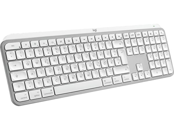 Bild 1 von LOGITECH MX Keys S for Mac, Bluetooth, Tastatur, Sonstiges, kabellos, Pale Grey, Pale Grey