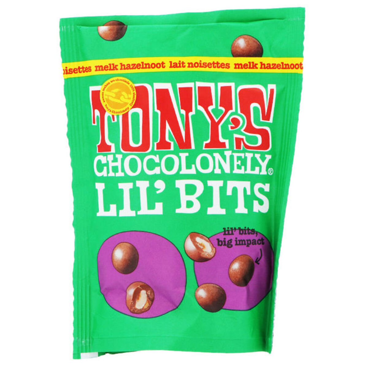 Bild 1 von Tony's Chocolonely Lil' Bits Milchschokolade Haselnuss