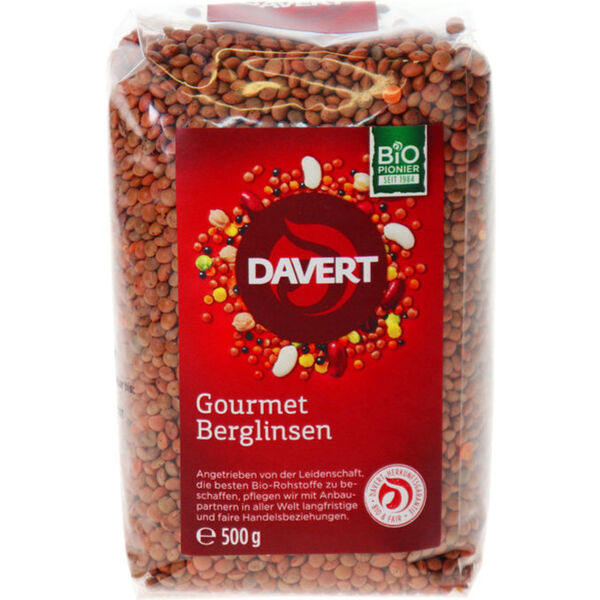 Bild 1 von Davert BIO Gourmet Berglinsen