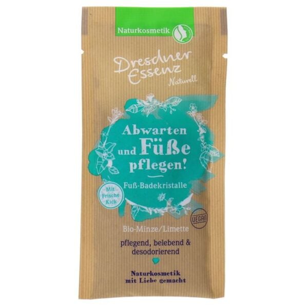 Bild 1 von DRESDNERESSENZ Fußbad Organic Mint & Lime