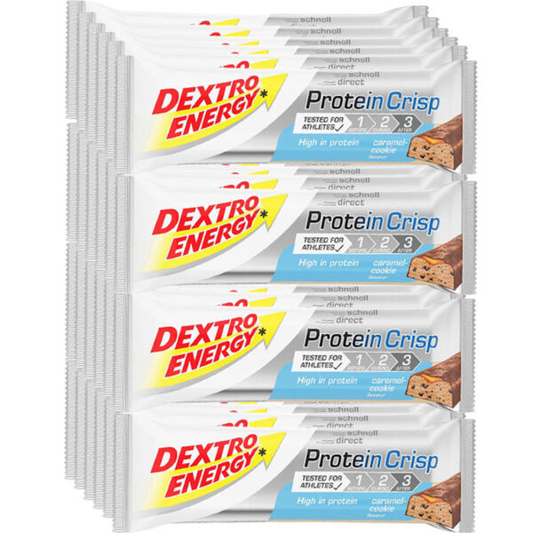 Bild 1 von Dextro Energy Proteinriegel Crisp Caramel-Cookie, 24er Pack