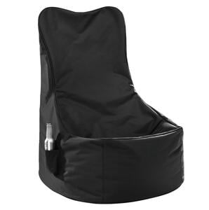 Sitzsack Cortona in Schwarz/Nylon, Schwarz