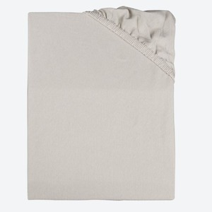 Jersey-Spannbetttuch, CLASSIC, 150x200cm, Light-gray