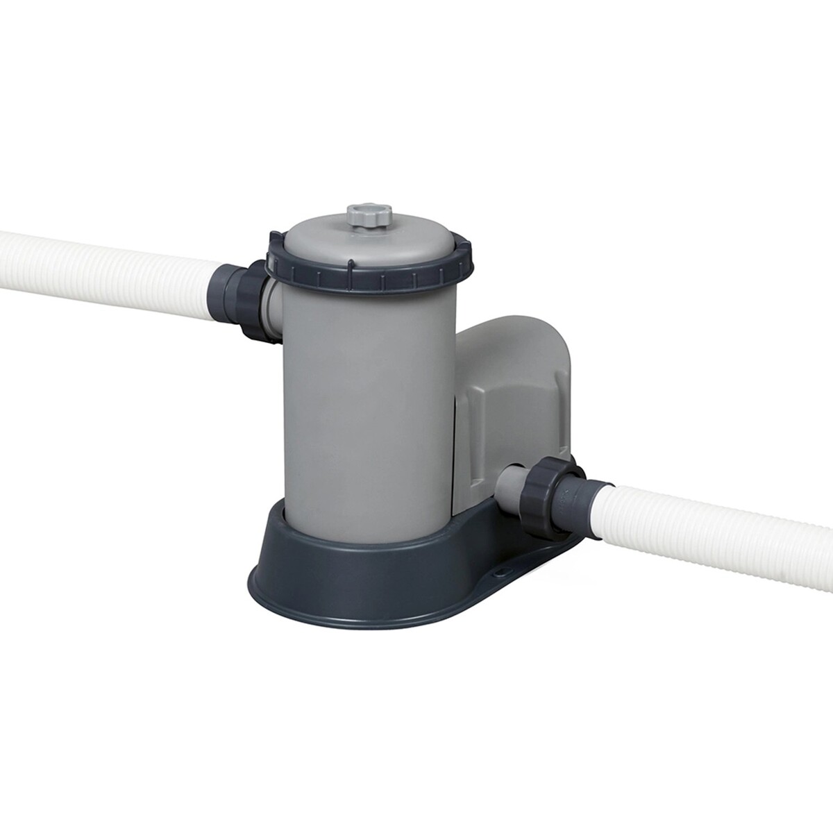 Bild 3 von Bestway Stahlrahmen-Pool Set Steel Pro Max Frame Ø 488 x 122 cm Rund Lichtgrau