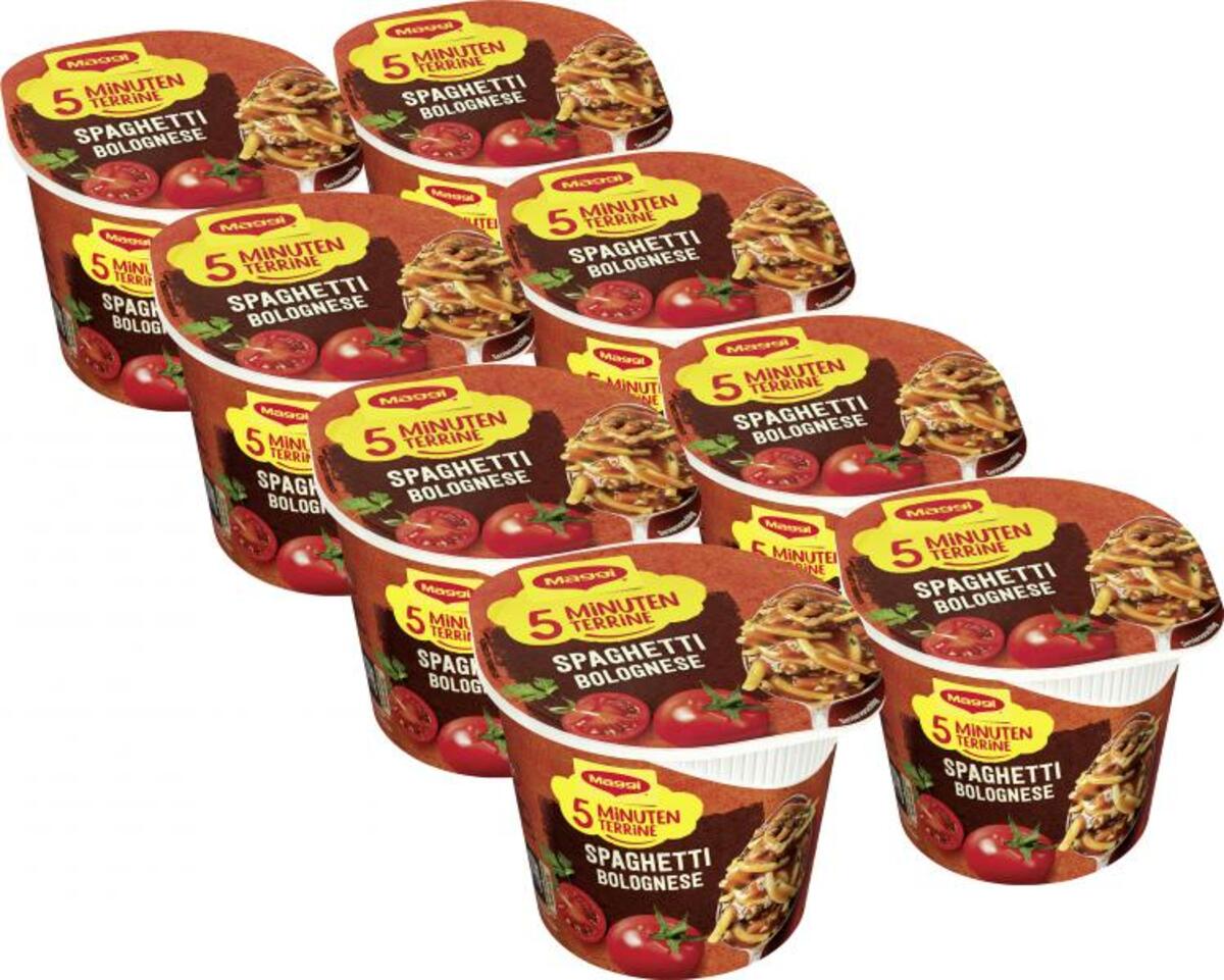 Bild 1 von Maggi 5 Minuten Terrine Spaghetti Bolognese