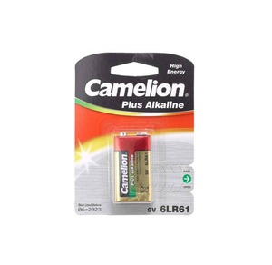 Camelion 9-Volt-Batterie, Größe 6LR61, Multicolored