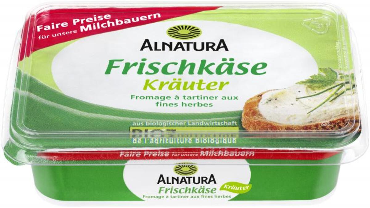 Bild 1 von Alnatura Frischkäse Kräuter