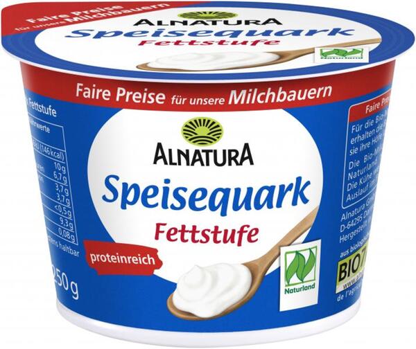 Bild 1 von Alnatura Speisequark Fettstufe