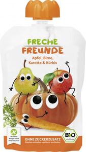 Freche Freunde Fruchtmus Apfel, Birne, Karotte & Kürbis