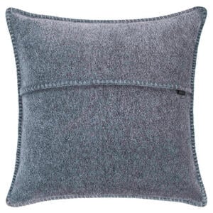 Zoeppritz Kissenhülle Soft-Fleece, Grau, Textil, Uni, 50x50 cm, Textiles Vertrauen - Oeko-Tex®, bügelfrei, Wohntextilien, Kissen, Kissenbezüge