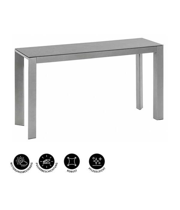 Bild 2 von Dehner Balkontisch Chicago, ca. B133,5/H75/T42 cm