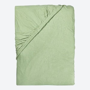 Jersey-Spannbetttuch, CLASSIC, 100x200cm, Green