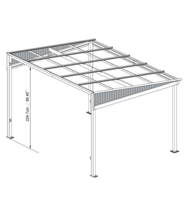 Bild 2 von Sojag Terrassenüberdachung St. Barthelemy