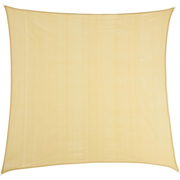 Bild 1 von Sonnensegel Sun City Quadrat HDPE 360 cm x 360 cm Beige