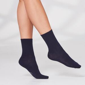 Unisex-Premium-Socken mit bequemem Bündchen, 3er-Pack, Dark-blue