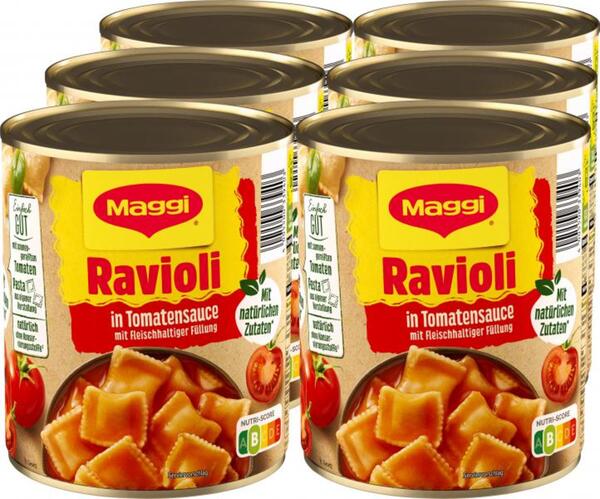 Bild 1 von Maggi Ravioli in Tomatensauce