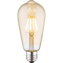 Bild 1 von LED-Filament-Leuchtmittel Kolbenform E27 / 4 W (346 lm) Warmweiß EEK: A+