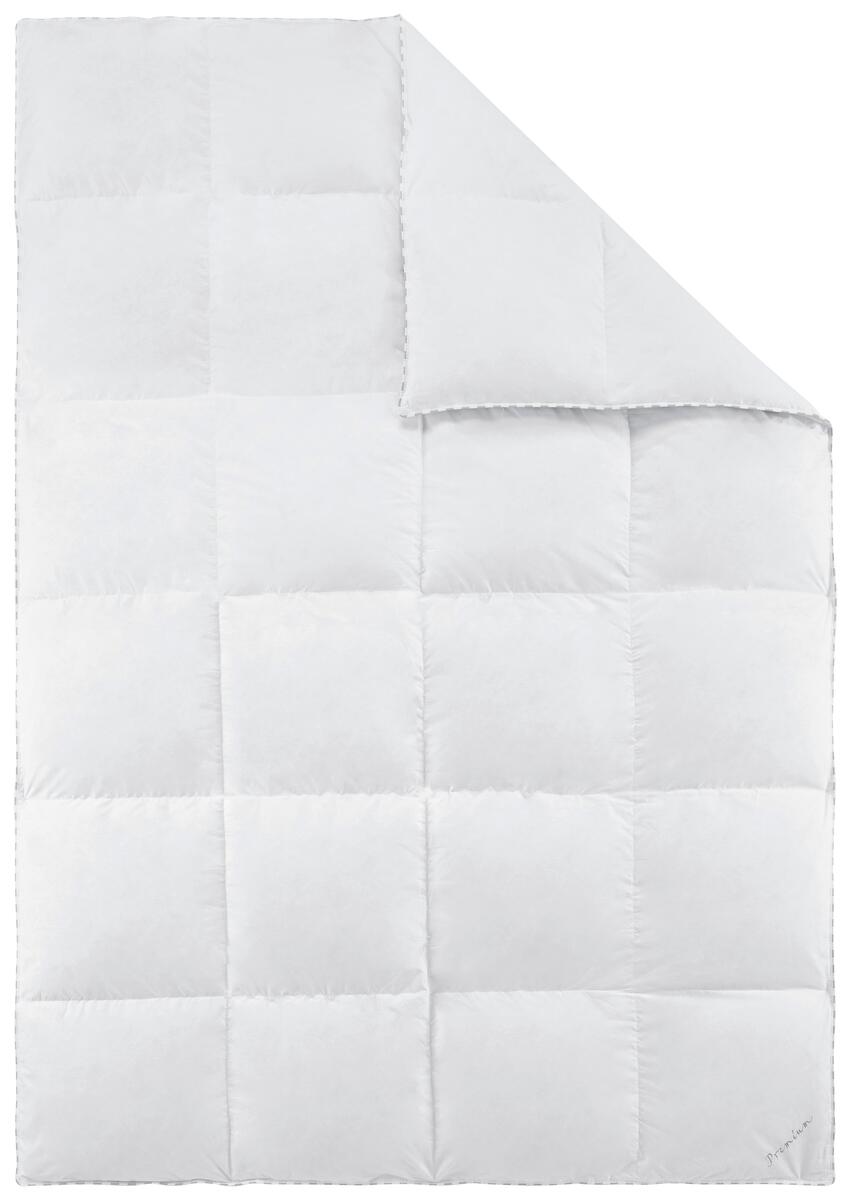 Bild 1 von Daunendecke Premium Mittel ca. 140x200cm, Weiß