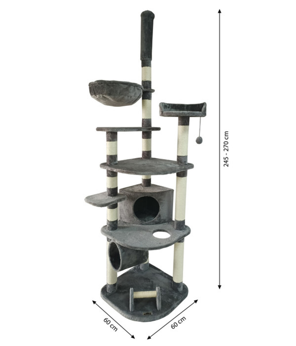 Bild 3 von Dehner Lieblinge Kratzbaum Tabby, ca. B60/H245-270/T60 cm