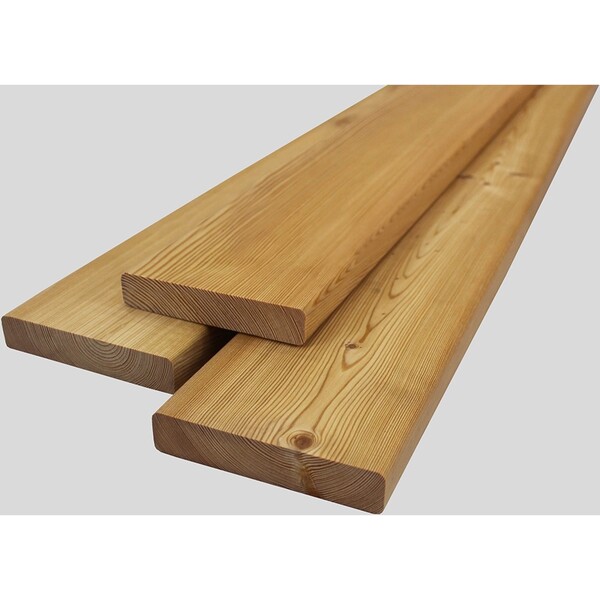 Bild 1 von Lärche Diele-Mehrzweckbrett Gehobelt Glatt 2,1 x 12,0 x 200 cm FSC®