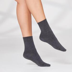 Unisex-Premium-Socken mit Baumwolle, 3er-Pack, Dark-gray