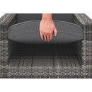 Bild 3 von Lounge-Sessel Alridge Polyrattan Grau