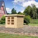 Bild 3 von Karibu Express Gartenhaus Speedy A Naturbelassen 213 cm x 217 cm