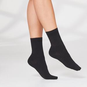 Unisex-Komfort-Socken, 3er-Pack, Black