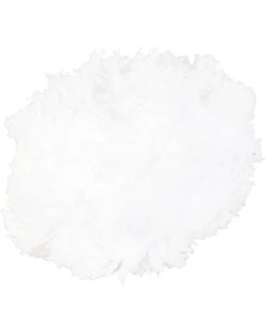 Fluffy Garn „Tina“, 0,05 kg, weiß