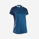 Bild 1 von Damen Fussball Trikot kurzarm gerader Schnitt - blau Blau