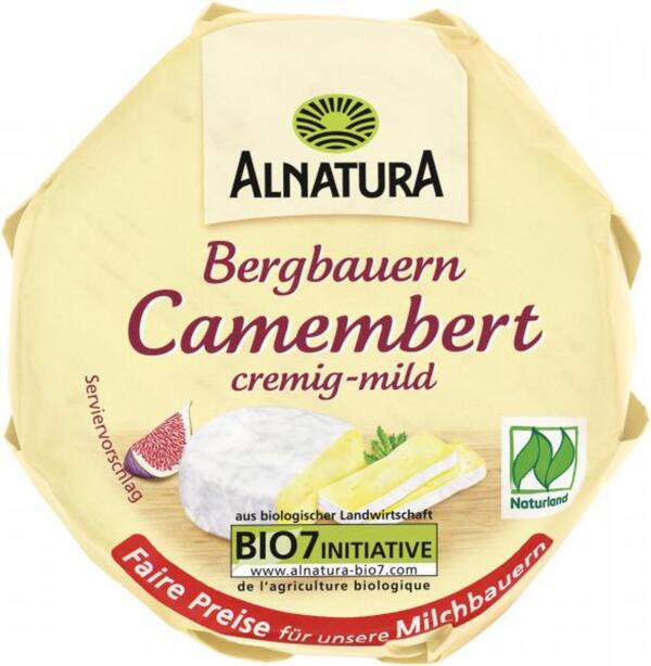 Bild 1 von Alnatura Bergbauern Camembert